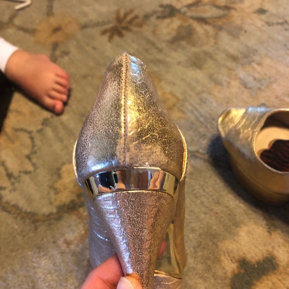 Bebe platform peep toe heels - Picture 7 of 8